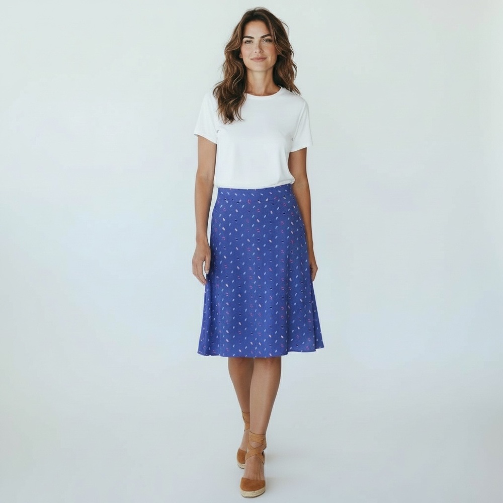 KATE SPADE Magnolia Petit Christmas Light  Full Skirt Purple Size 0 (XS) - Picture 2 of 11